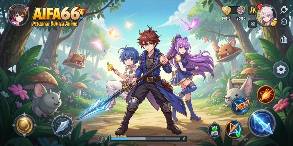 Tampilan gameplay AIFA66 yang memukau dan penuh aksi.