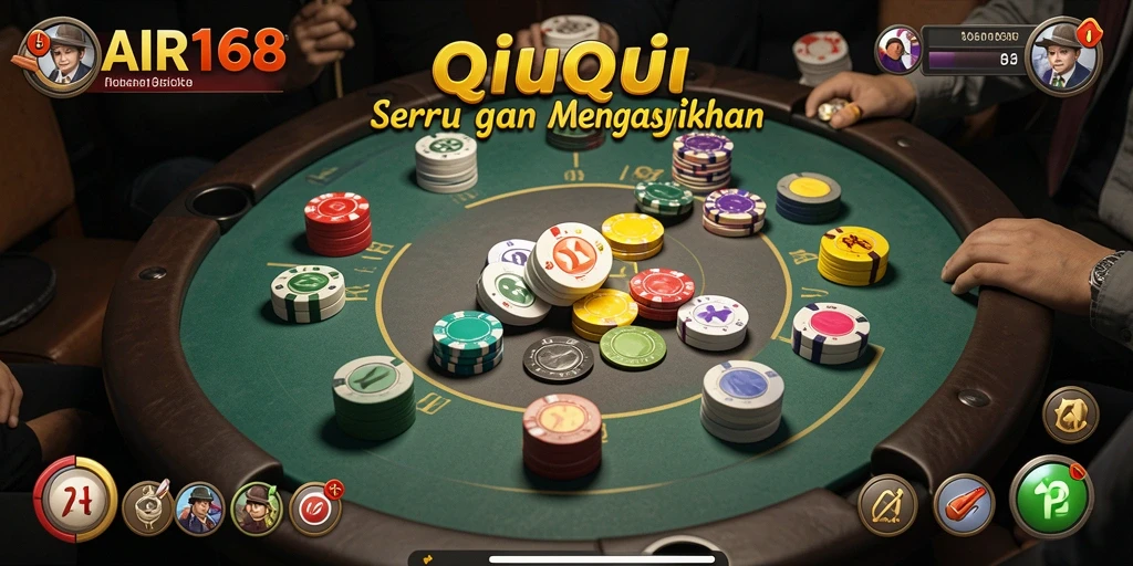 Gameplay QiuQiu yang seru dan menegangkan.