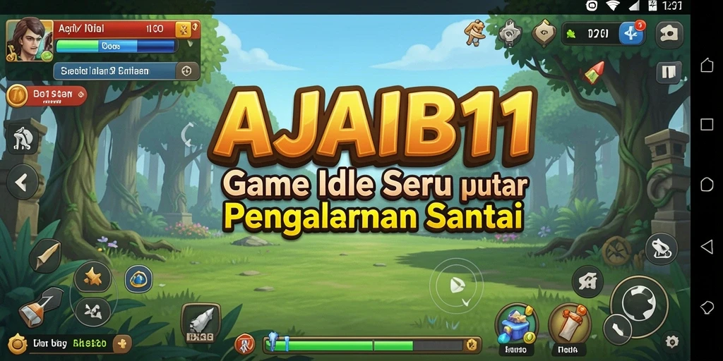 Tampilan gameplay AJAIB11 yang mengasyikkan dan penuh warna.