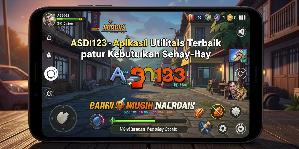Tampilan utama <strong>ASD123</strong> dengan berbagai fitur utilitasnya.