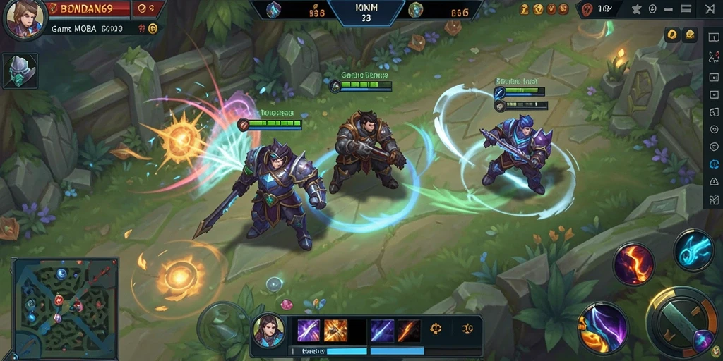 Tampilan gameplay BONDAN69 yang penuh aksi dan strategi.
