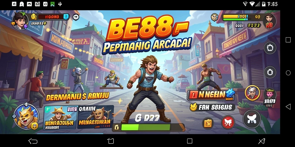 Tampilan gameplay E88 yang seru dan mendebarkan.