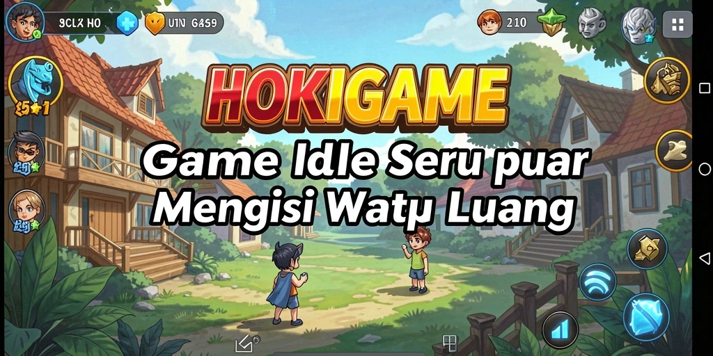 Tampilan gameplay HOKIGAME yang menenangkan dan menarik.