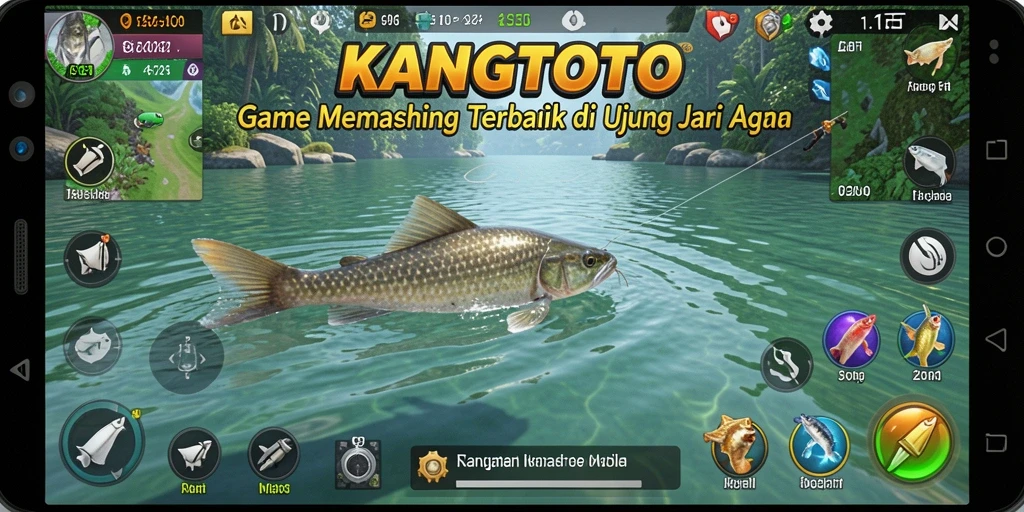 Tangkapan ikan besar dalam permainan KANGTOTO.