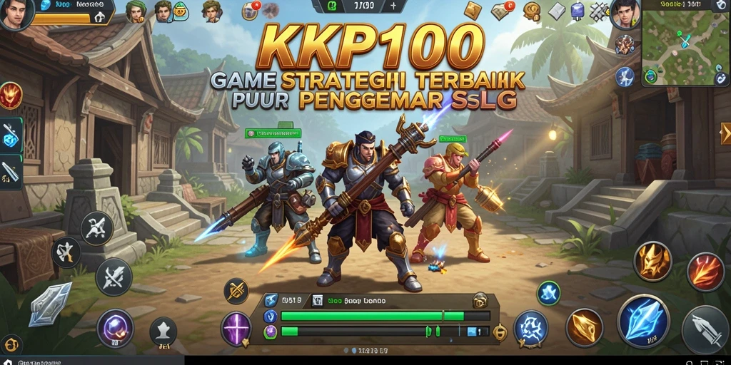 Tampilan gameplay seru dan strategis dari KPK100.