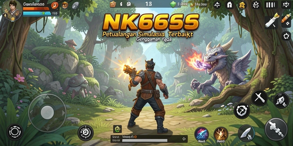 Screenshot gameplay NK666 yang menggambarkan aksi dan interaksi menarik.