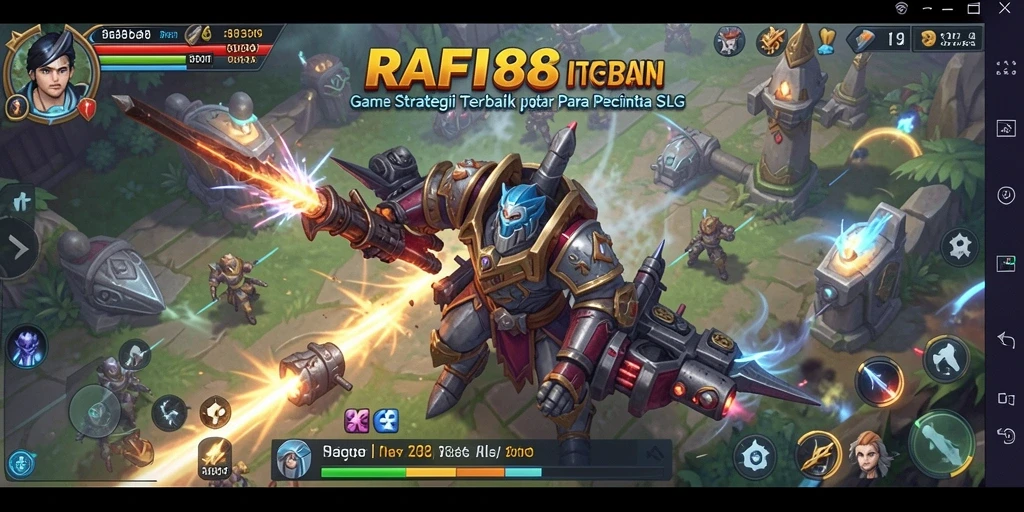 Tampilan gameplay <strong>RAFI88</strong> yang menarik dan strategis.