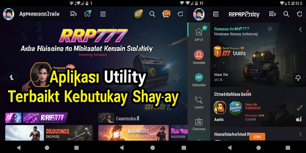 Tampilan antarmuka RPRP777 yang intuitif dan sederhana